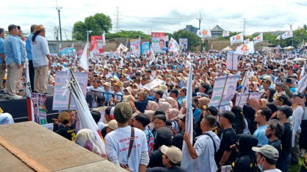 Kekuatan Gerindra Depok Terbukti, Hamzah Bawa 1500 Massa dari Dapilnya