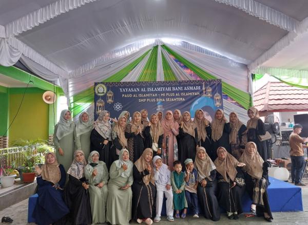 Yayasan Al Islamiyah Bani Asmari adakan Isra Miraj, Diikuti Ratusan Siswa dan Aparatur Sukmajaya