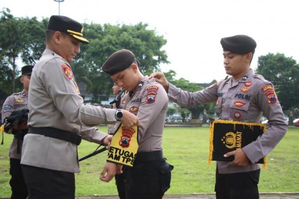 Polres Banjarnegara terjunkan 523 Personel Amankan TPS Saat Pemungutan Suara
