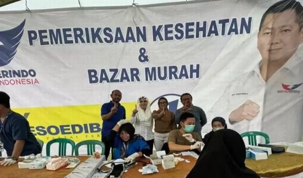Cek Kesehatan Gratis, Warga Kresek Tangerang Terima Kasih ke Partai Perindo