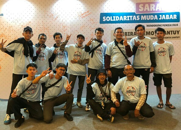 Kopdar Solidaritas Pemilih Muda, KMS Deklarasi Pemilu Gembira, Gemoy, dan Santuy