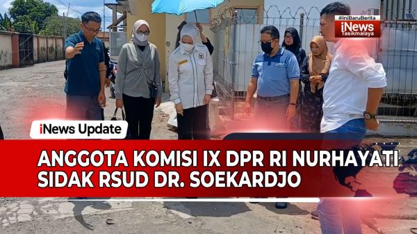 VIDEO: Anggota Komisi IX DPR RI Nurhayati Dorong Pemkot Perbaiki Drainase RSUD dr. Soekardjo