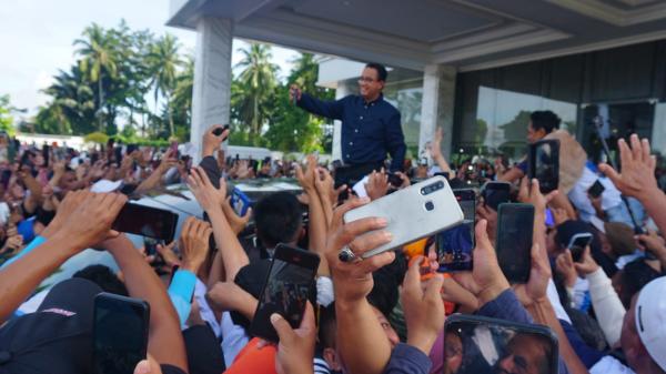 Kampanye di Manado, Anies Baswedan Gaungkan Pesan Toleransi