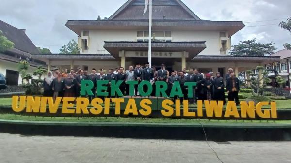 Deklarasi Pemilu Damai 2024 Unsil Tasikmalaya Diwarnai Aksi Mahasiswa