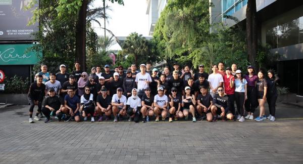 Grand Tjokro Premiere Bandung Adakan Weekend Run ‘b Chill Bersama Riot Indonesia