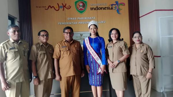 Dinas Pariwisata Maluku Dukung Putri Indonesia Maluku 2024 Novita Pattipeilohy