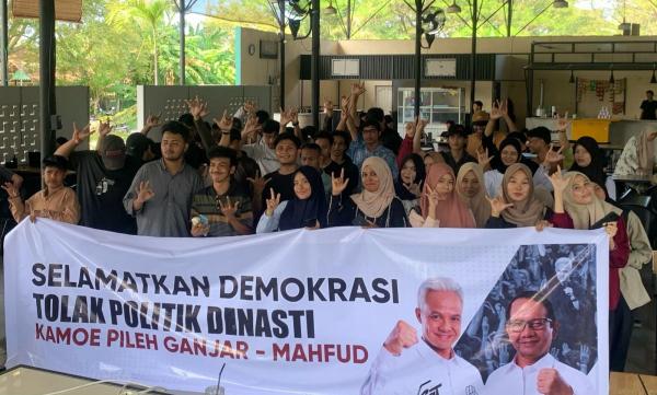 Tolak Politik Dinasti, Mahasiswa Aceh Gelar Aksi Dukung Ganjar-Mahfud