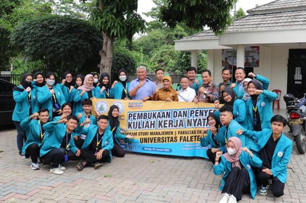 Prodi Manajemen Fakultas Ekbis Universitas Faletehan Laksanakan Kegiatan KKN di Kota Serang