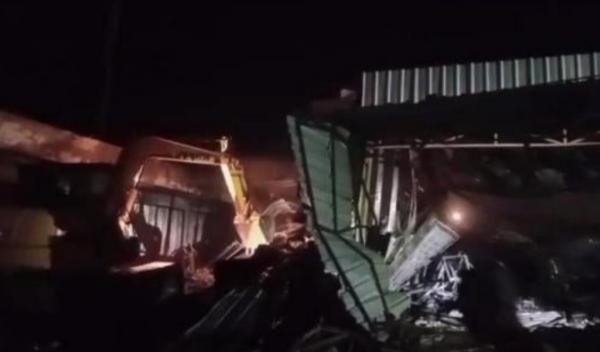Pasar Ngawen Blora Terbakar Hebat, Ini Hasil Penyelidikan Polisi, Catut Lilin Milik Pedagang