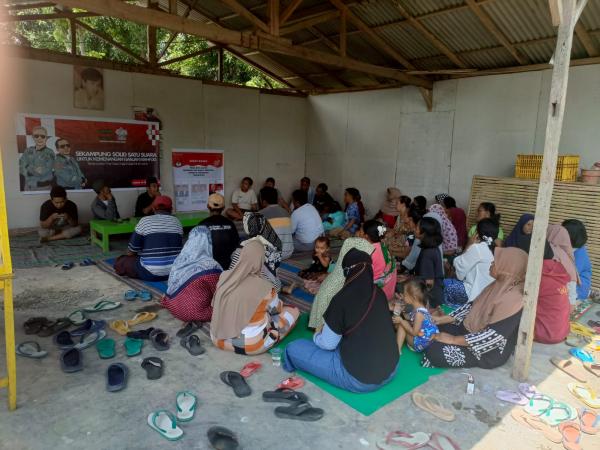 Tim Relawan Jatim Beragam  Jemput Kemenangan Dengan Program Sekampung Solid Satu Suara