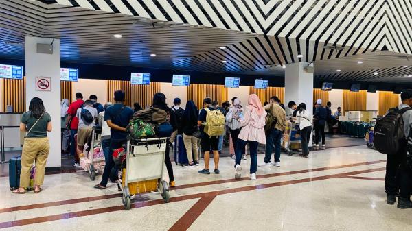 Libur Panjang Imlek, Bandara Juanda Layani 43.766 Penumpang dalam Sehari