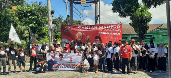 Ratusan Komunitas Insan Pariwisata di Lombok Deklarasi Dukung Ganjar-Mahfud