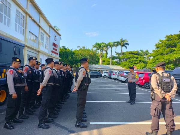 Patroli Skala Besar Digelar Antisipasi Gangguan Keamanan di Nganjuk