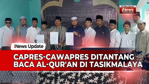 VIDEO: Forum Komunikasi Putra Ajengan Tasikmalaya Tantang Capres dan Cawapres Baca Al-Quran