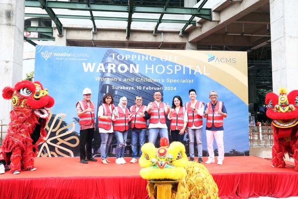 Waron Hospital Sudah Topping Off, Target Soft Opening pada 1 Juli 2024