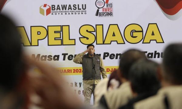 Jelang 14 Februari, Bawaslu Kota Bandung akan Patroli Pastikan Tak Ada Money Politic