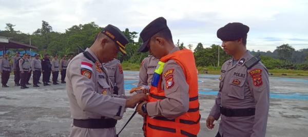 174 Personel Polres Mamberamo Raya Siap Amankan 147 TPS