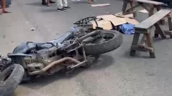 Kecelakaan Maut, Terjatuh Nyalip dari Kiri Jalan Pemotor Tewas Terlindas Truk di Cibatu Sukabumi