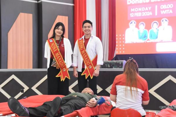 Nyong Manado Gelar Aksi Donor Darah Gift of Life di Kodam XIII/Merdeka