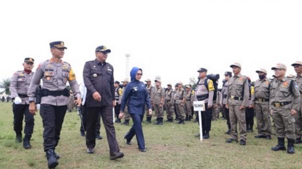 Polres Bontang Terjunkan 400 Personel Amankan Pemilu 2024, Dibackup 1.065 Petugas Pengamanan TPS