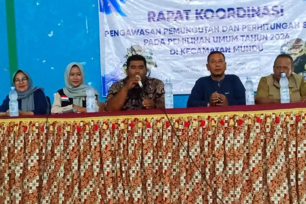 Panwascam Mundu Minta Kewaspadaan PTPS Ditingkatkan dalam Proses Tungsura Pemilu 2024