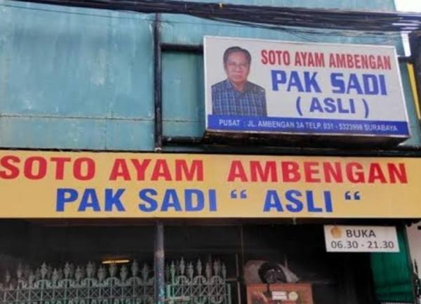 Legenda Soto Ayam Ambengan Pak Sadi Asli Tutup Usia, Warisan Kuliner yang Tak Pudar Ditelan Zaman