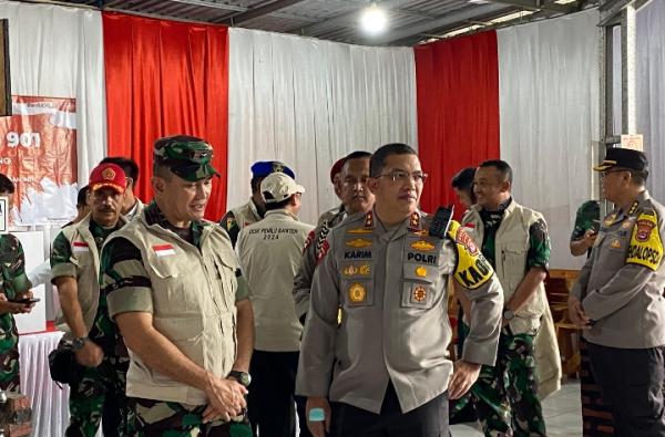 Kapolda Banten Cek Pelaksanaan Pemilu di Lapas Kelas II Kota Serang