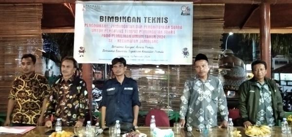 Gelar Rakor Persiapan Tungsura, Panwascam Jamblang Libatkan  PTPS 