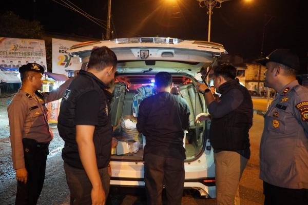 Cegah Politik Uang Jelang Detik Detik Pencoblosan Oleh Polres Rohul dan Bawaslu