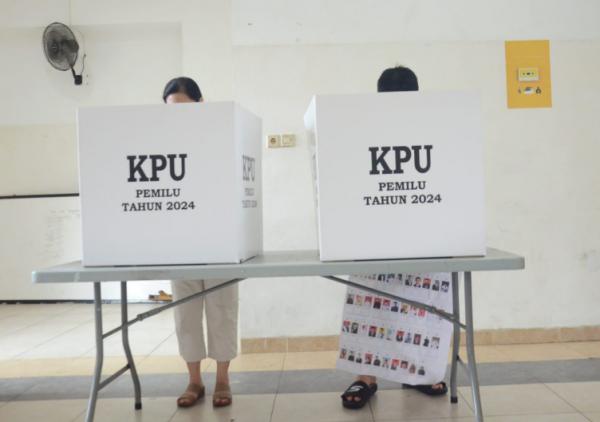 Warga Binaan di Lapas Bogor Memberikan Hak Suaranya pada Pemilu 2024