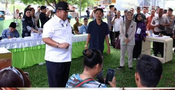 Gubernur Lampung Gelar Peninjauan ke Sejumlah TPS di Bandar Lampung
