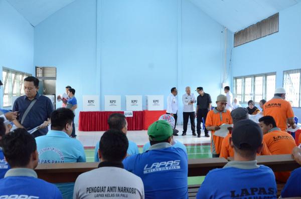 Tim Supervisi Mabes Polri Pantau Pelaksanaan Pemilu di TPS Khusus Lapas dan Rutan