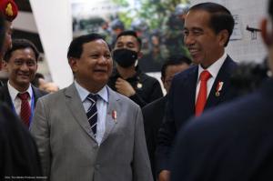 Pasca Unggul  Hasil Quick Count,Pasangan Prabowo-Gibran Dapat Ucapan Selamat dari Jokowi