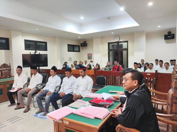Terdakwa Kasus Pengeroyokan Anggota TNI di Grobogan Dituntut Penjara 2 Tahun