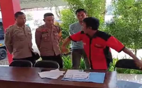 Caleg Nasdem Ngamuk di Kantor Kecamatan Ajung, Tuduh PPK Jual Suara ke Caleg Partai Lain