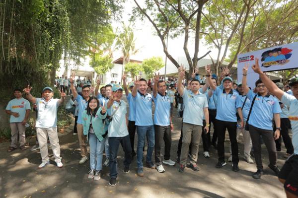 Hasil Quick Count di Jatim Capai 60%, Relawan Pilar 08: Jalur Perjuangan Bersama