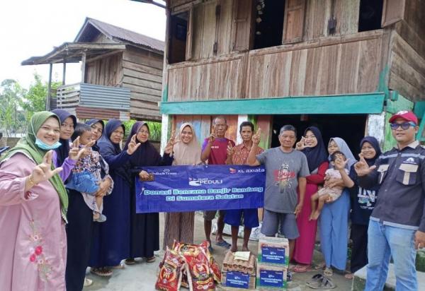 Bantu Korban Banjir dan Erupsi Gunung Marapi, XL Axiata Salurkan Donasi ke Tiga Provinsi
