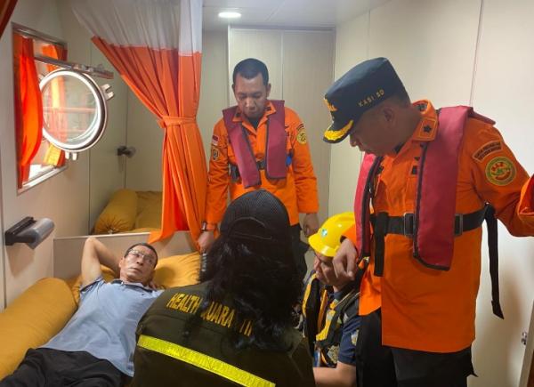 Kru Kapal MV Heng Sang Kecelakaan Kerja, Basarnas Makassar Lakukan Evakuasi