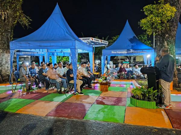 Resmikan Taman Kenangan di Kota Bengkulu, Komitmen Pos Ind Majukan Tanah Air