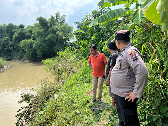 Pamit Ke Sawah, Petani Balungpanggang Tewas Tenggelam di Sungai Lamong
