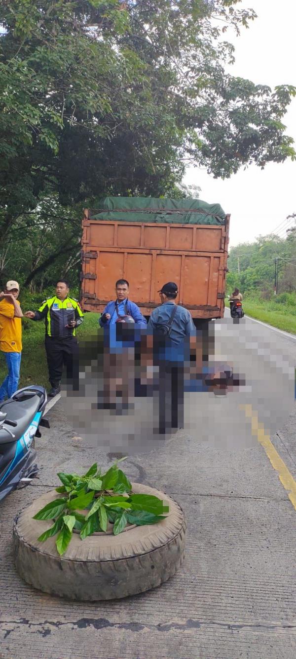Tragis! 2 Orang Diduga Pelaku Curanmor Bawa Senjata Api Terlibat Laka Lantas di Tanjungsari, 1 Tewas