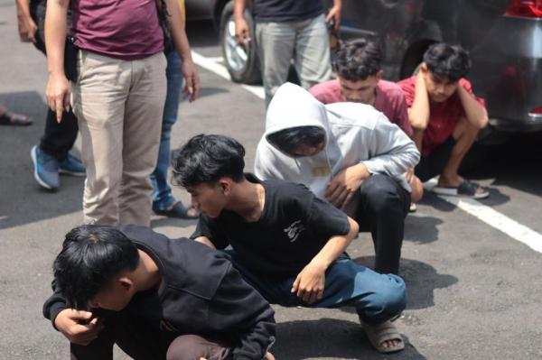 Polisi Bekuk Enam Anggota Geng, Pelaku Penganiayaan di Banyumas Jawa Tengah