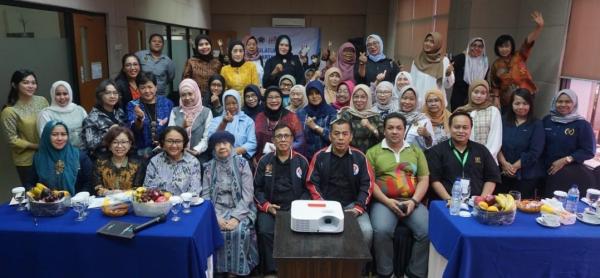 Silaturahmi Wartawati PWI Pertama di Indonesia di Hari Pers Nasional                               