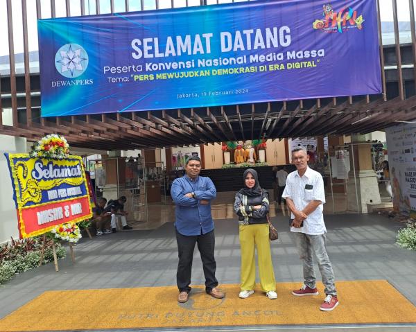 Pengurus PWI Aceh Selatan Menghadiri Konvensi Nasional Media Massa HPN 2024