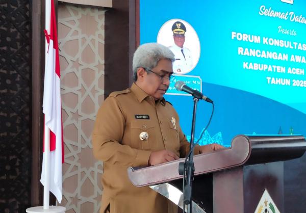 Pj Bupati Aceh Utara Buka Forum Konsultasi Publik Ranwal RKPD 2025