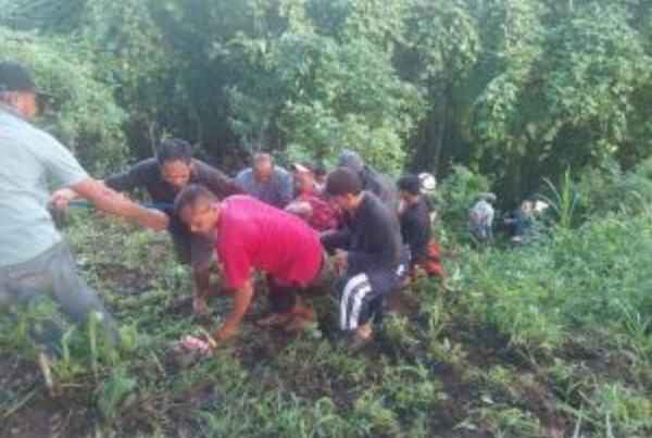Ikut Pengajian Gus Iqdam, Mobil Pickup Jatuh Dijurang Kabupaten Malang, 7 Orang Luka Parah
