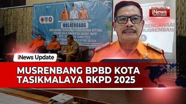 VIDEO: Musrenbang BPBD Kota Tasikmalaya RKPD 2025, Pencegahan Jadi Prioritas Utama