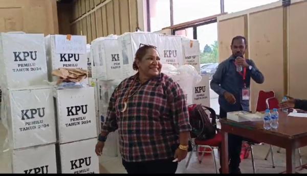 KPU Papua Tengah Harap Pleno Rekapitulasi Suara Berjalan Aman