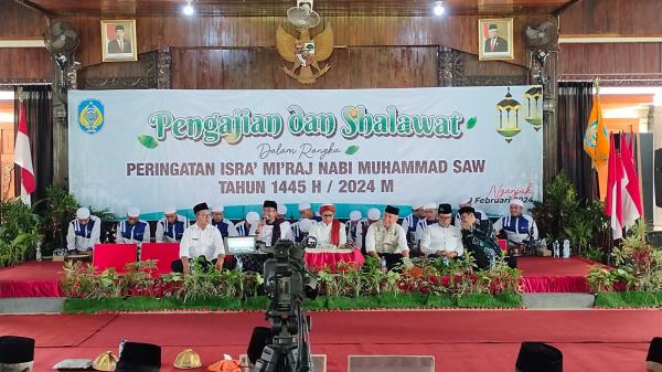 Peringatan Isra Mi'raj di Nganjuk Momen Kebersamaan dan Menguatkan Persatuan