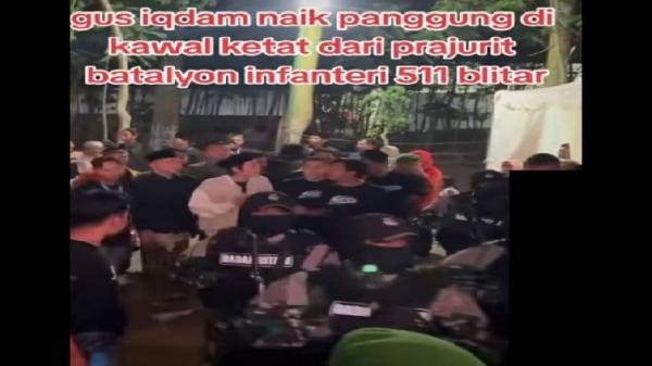 Viral Prajurit TNI Bersenjata Kawal Gus Iqdam saat Pengajian, Begini Faktanya